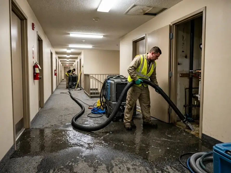 multi-unit-apartment-hallway-f-005 — frequently asked questions, Emergency Burst Pipe Water Extraction & Removal in Fairway,…